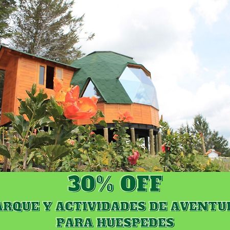 Glamping Y Chalet Aventura Park Villa De Leyva La Periquera Exterior foto