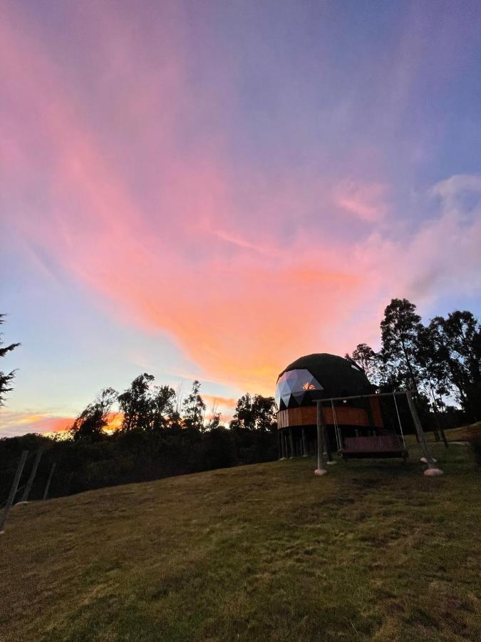Glamping Y Chalet Aventura Park Villa De Leyva La Periquera Exterior foto