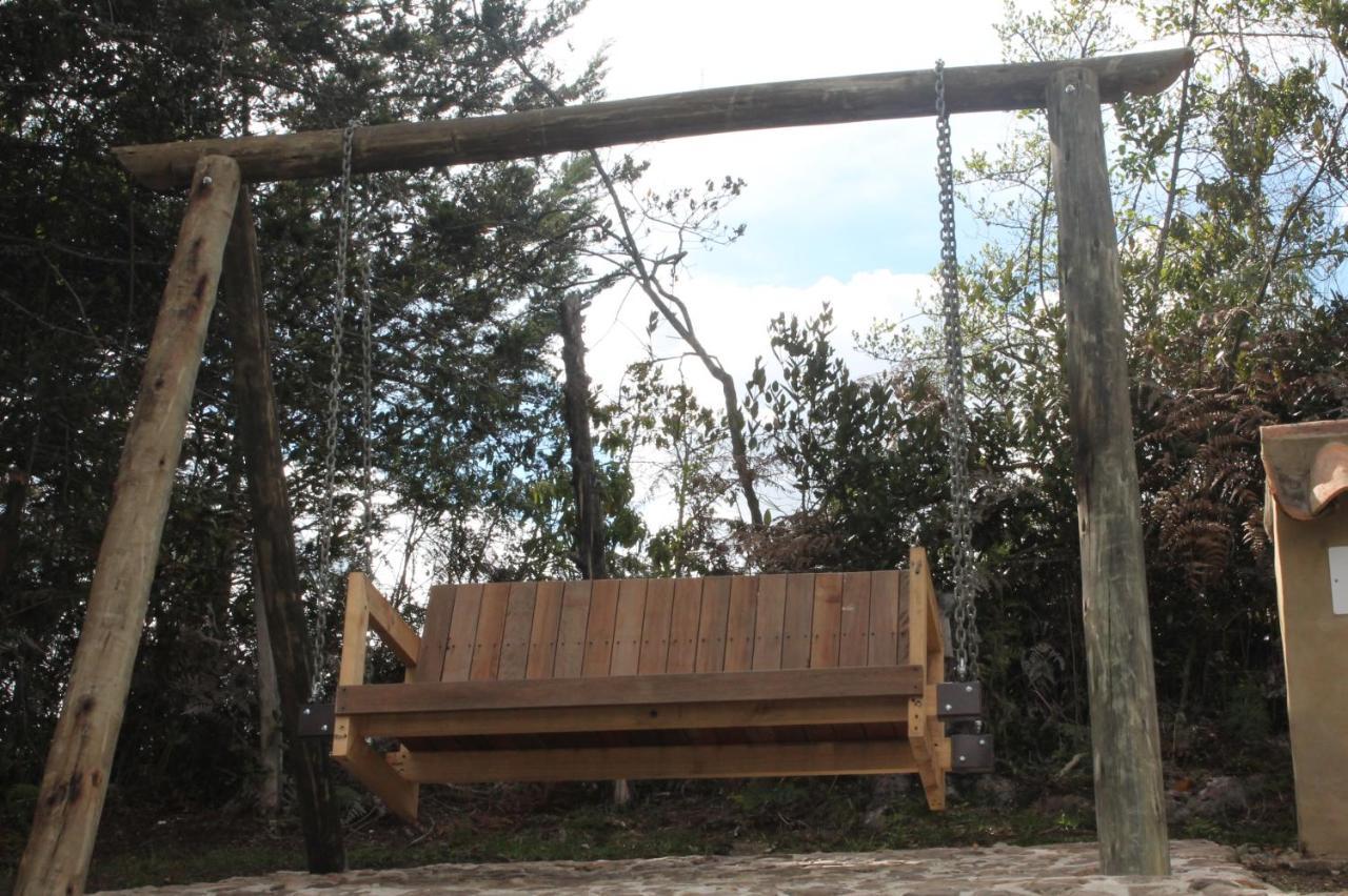 Glamping Y Chalet Aventura Park Villa De Leyva La Periquera Exterior foto